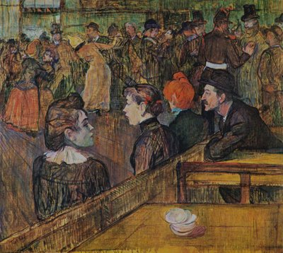 Ball im Moulin de la Galette von Henri de Toulouse Lautrec